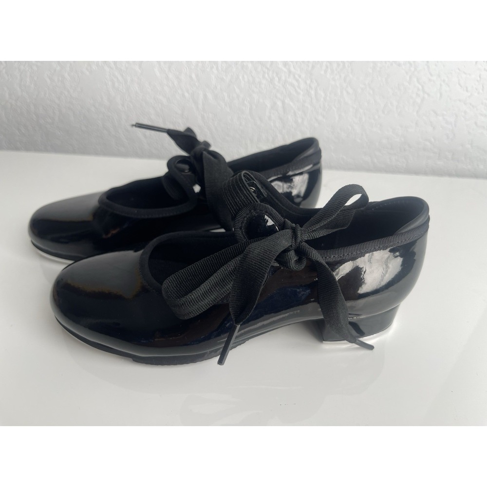 Bloch Patent Leather Tap Shoes Youth 13M